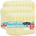 Mr. Scrub Sponges Kitchen Scrub Dish Sponge, 24 Pack