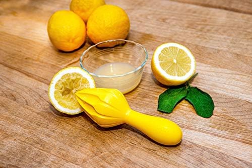 Prepara Juicy Juice Manual Citrus Reamer, Yellow