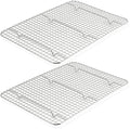 TeamFar Cooling Rack, 16.5”x11.5” Stainless Steel Baking Grid Wire