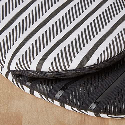KITCHENAID Albany Mini Oven Mitt 2-Pack Set, Matte Black, 5.5"x8"