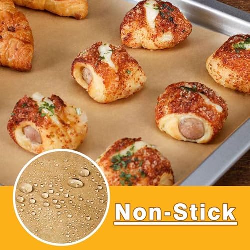 4 Pcs Air Fryer Liners and 100 Pcs Parchment Paper for Breville