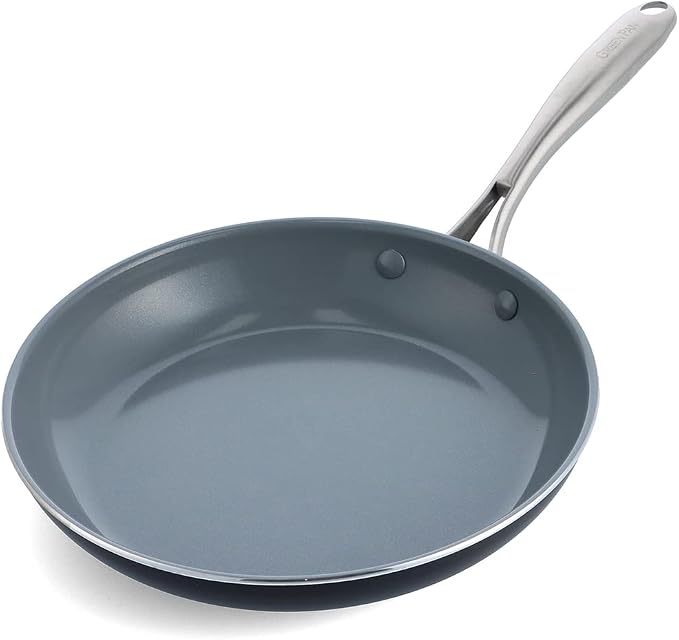 GreenPan Swift Healthy Ceramic Nonstick, Stainless Steel Handle, Dishwasher Safe by GreenPan