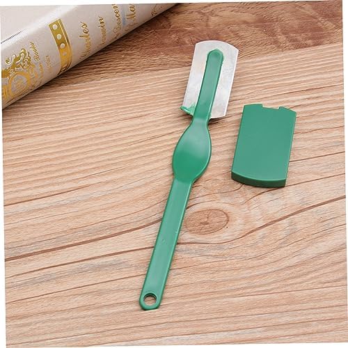 SHOWERORO 2pcs Carbon Steel Curved Dough Cutter for Bread and Cake
