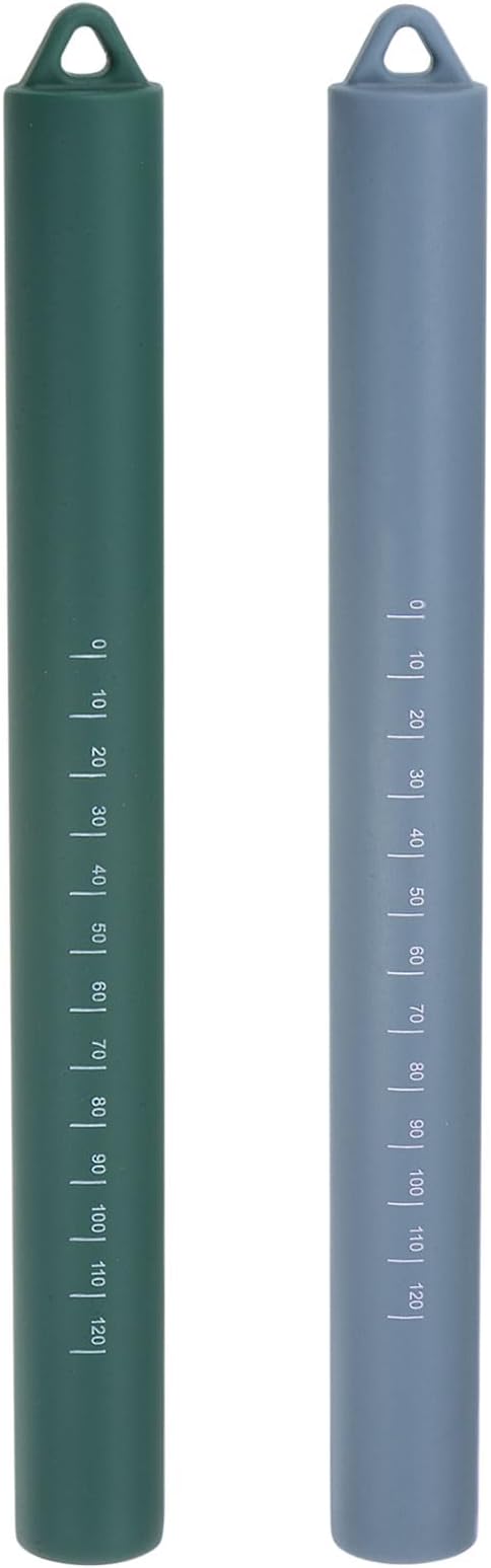 HARFINGTON 2pcs Silicone Rolling Pin 10" Stainless Silicone Surface Non-Stick by HARFINGTON