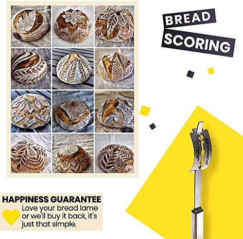 Stainless Steel Bread Lame in Gift Storage Box with Blade Protective