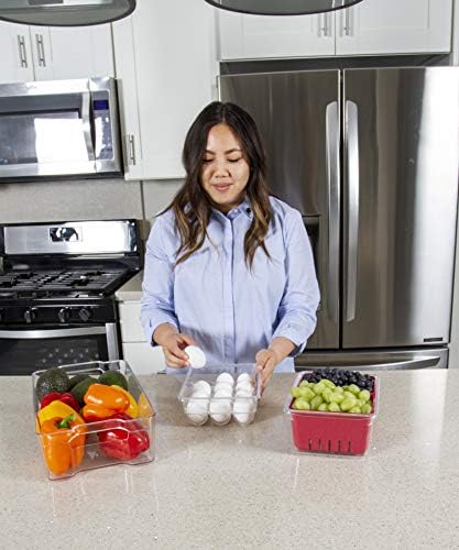 Kitchen Spaces Egg Tray, 18-Egg, with Lid