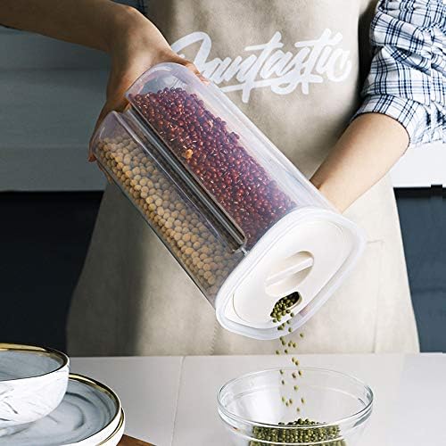 Airtight Food Storage Container, Clear Kitchen Cereal Storage