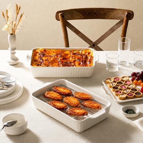 5.2 Qt Ceramic Baking Dish with Lid