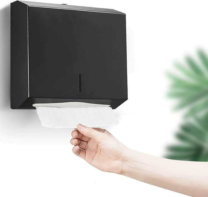 Comercial Paper Towel Dispenser Wall Mount, Stainless Steel Hand Towel Dispenser - Image 4