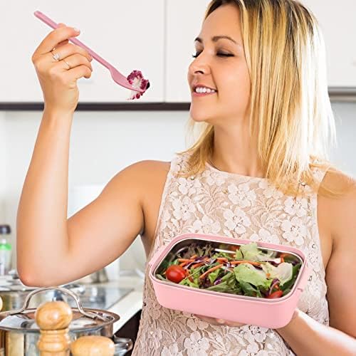 2-Tier Bento Lunch Box with Insulated Lunch Bag