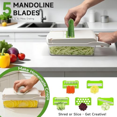 14-in-1 Vegetable Chopper with Container