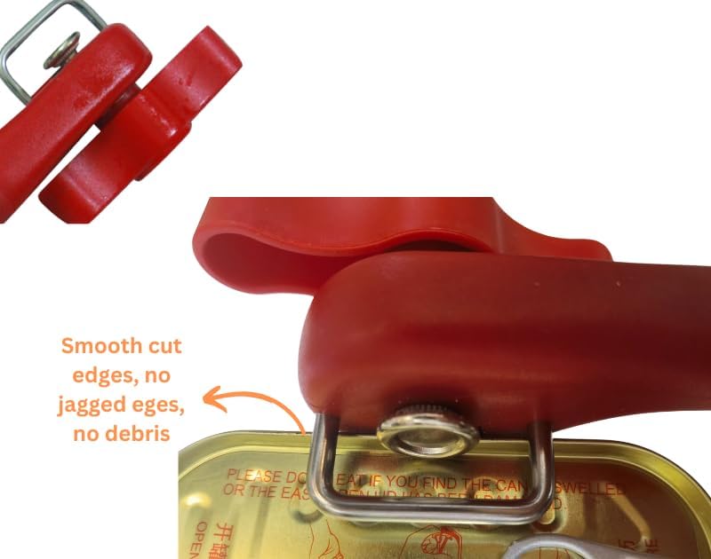 Fan Wu Safe Side-Cut Manual Can Opener, Smooth Edge