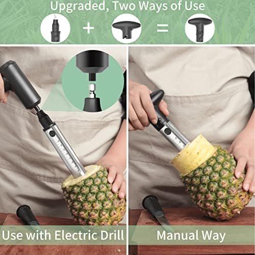 Newness Apple Slicer Corer, 12-Slice [Large Size], Pineapple Corer