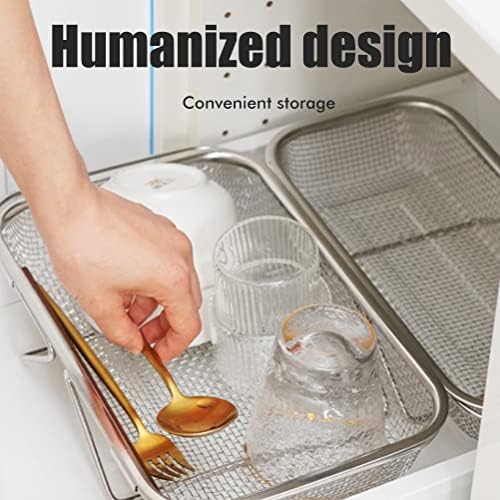 Strainer Basket, Stainless Steel Expandable Over the Sink Colander