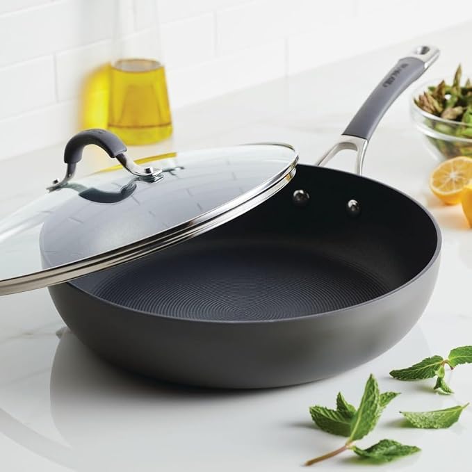 Circulon Radiance Deep Hard Anodized Nonstick Frying Pan /Skillet - Image 6