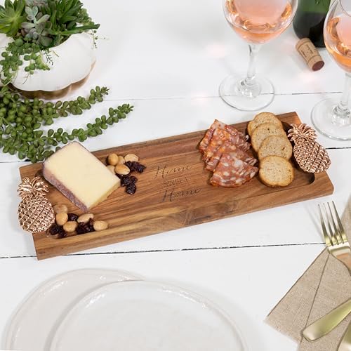 Pavilion - Home Sweet Home - Pineapple - 14.25" Serving Tray