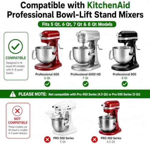 Mixer Slider Mat for KitchenAid 5-8 QT Stand Mixer