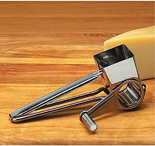 American Metalcraft Hand-Crank Rotary Cheese Grater, Stainless Steel