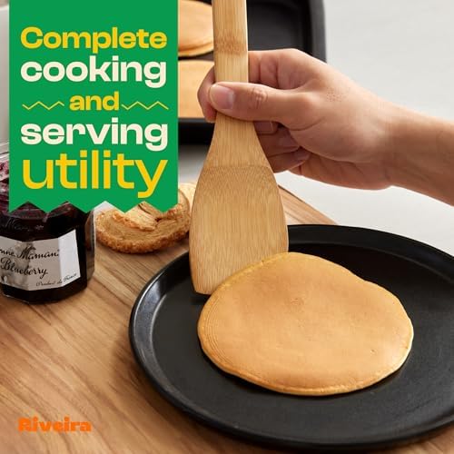 Riveira Bamboo Cooking Utensils Set, 6-Piece