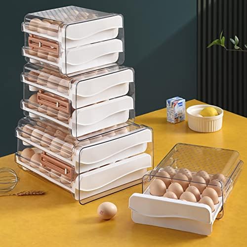 Drawer-Type Egg Holder With Time Marker