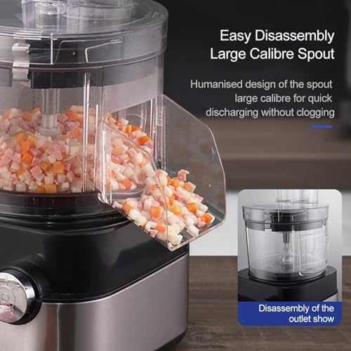 Mini Food Processor, 600W, 5000ml Capacity