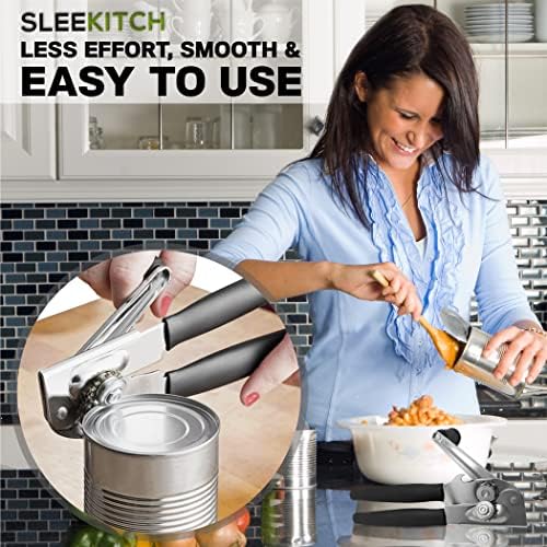 Commercial Heavy Duty Manual Can Opener with Hand Crank