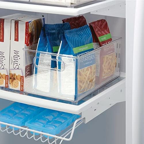 mDesign Deep Plastic Kitchen Storage Organizer Container Bin for