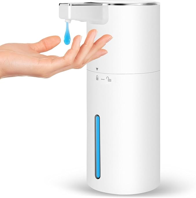 Automatic Soap Dispenser Liquid Touchless: 13.52oz/400ml Wall Mounted USB by GURITHEHOME