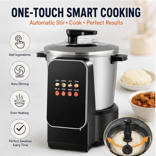 Automatic African Food Processor, 6L, 900W