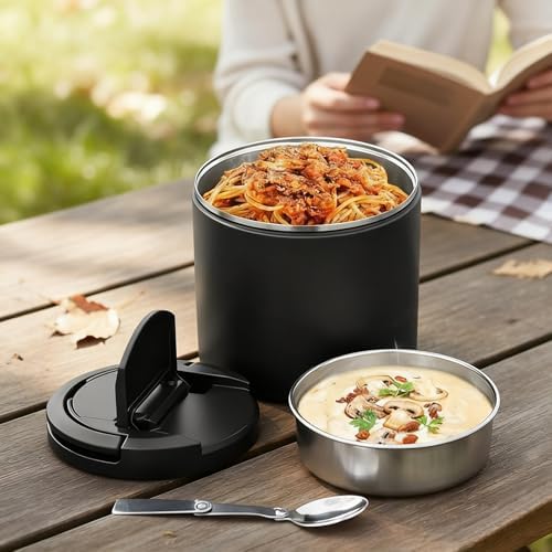 40oz Insulated Food Jar-Say Goodbye to Spills&Cold Meals|QuickLift
