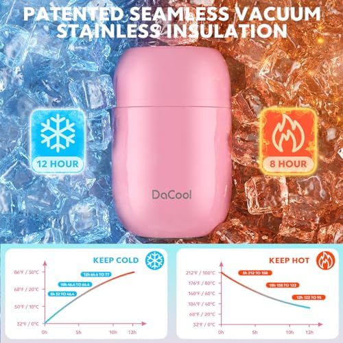 DaCool Insulated Food Jar Food Thermo Kids Thermo for Hot Food 16 oz