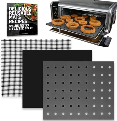 INFRAOVENS Reusable Mats Compatible with Ninja Foodi SP101 SP201 SP301