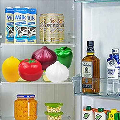 Vegetable and Fruit Storage Containers, 5 Pcs, BPA Free