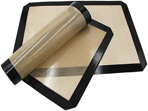 Non Stick Silicone Baking Mats Quarter Sheet Toaster Oven Liner