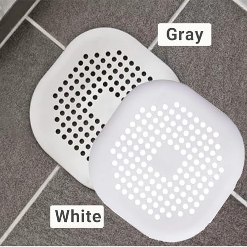 Hair Catcher Shower Drain Strainer Cover Protector Filter Flat Sturdy