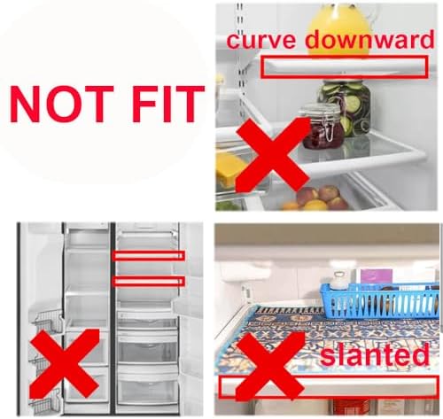 2Pcs Refrigerator Organizer Bins Refrigerator Drawer Fridge Organizers