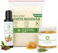 Suooydoy Beeswax Wrap DIY Kit, 1 lb White Beeswax Pellets