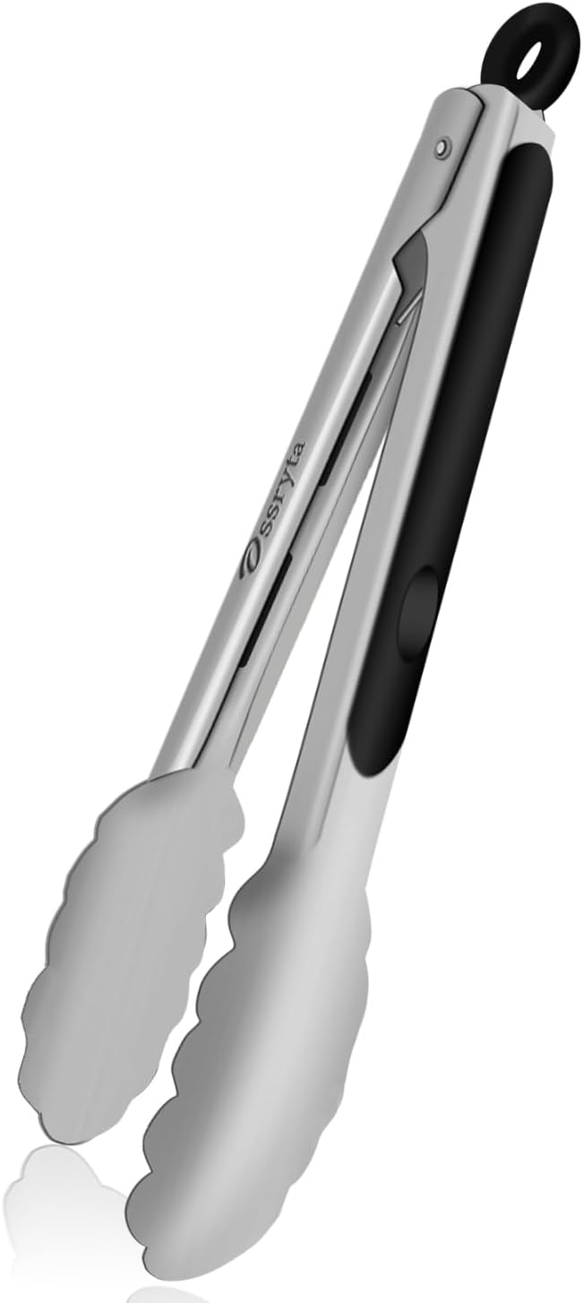 Stainless Steel Small Tong for Cooking by Unknown