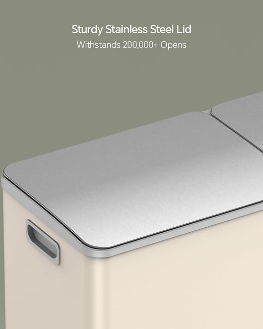 Lovewind Dual Trash and Recycling Bins - Image 6