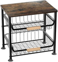 NiuYichee 3-layer Kitchen Fruit Storage Basket Snack Rack, Countertop