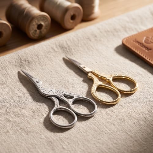 Ipetboom 2pcs Metal Bread Lame Tool - Sourdough Bread Scoring Scissors