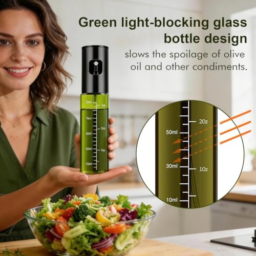Oil Sprayer for Cooking, 100ml Light-Proof