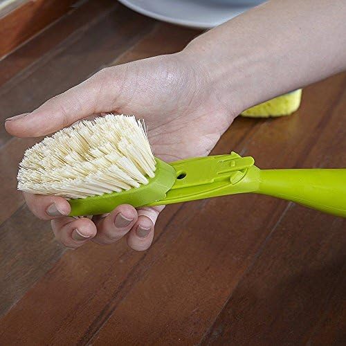 Full Circle Suds Up Soap Dispensing Dish Brush for Nonstick