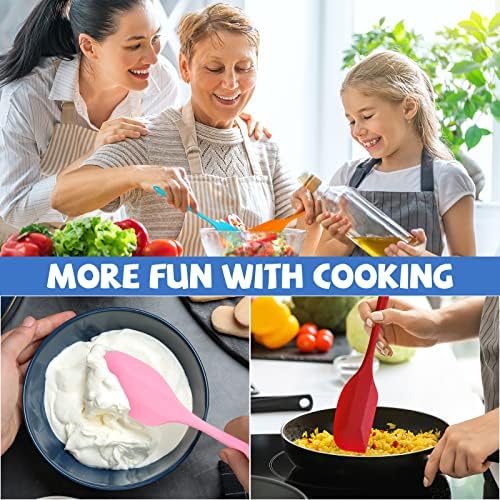 16 Piece 11 Inch Silicone Spatula Set, Heat Resistant