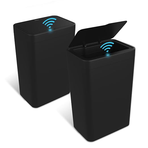 Naisu 2 Pack 4 Gal Bathroom Trash Can by Unknown