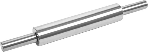 17-Inch Stainless Steel Rolling Pin by Unknown