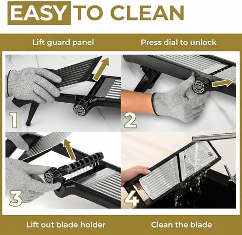Gramercy Mandoline Food Slicer, LITE Edition