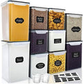 VERONES Large Tall Airtight Food Storage Containers, 10 Pack
