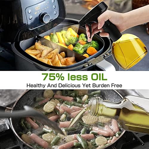 9.5oz Oil Sprayer for Cooking, Gray