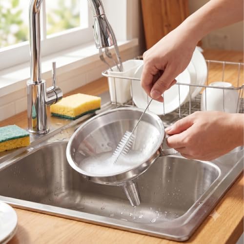 Kitchen Funnel with Fine Filter